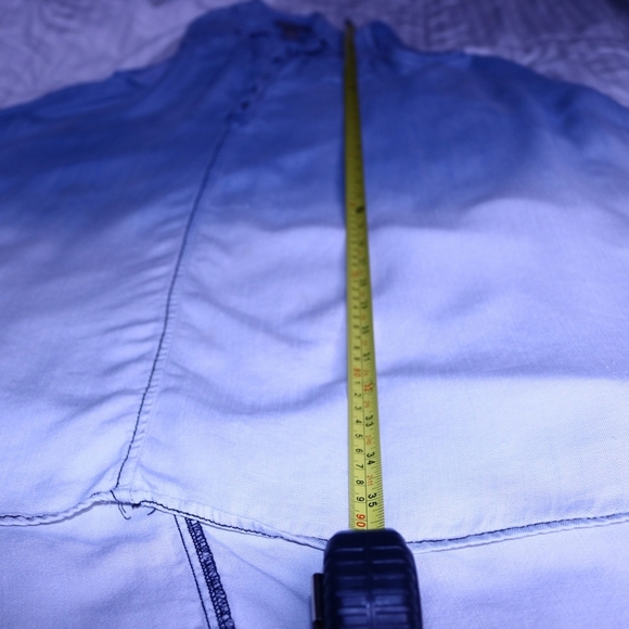 Chelsea and Theodore Denim High Low flowy dress Size Small - Picture 9 of 10